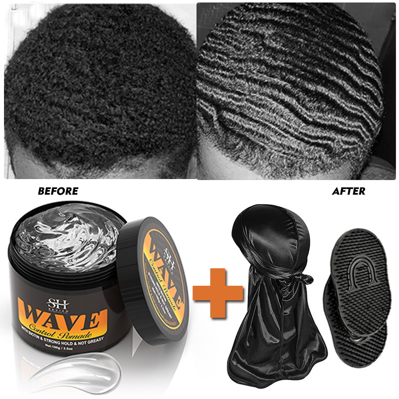Pomade Hair Clay - 360 Golvende Kroezen Controlegel Sterke Hold