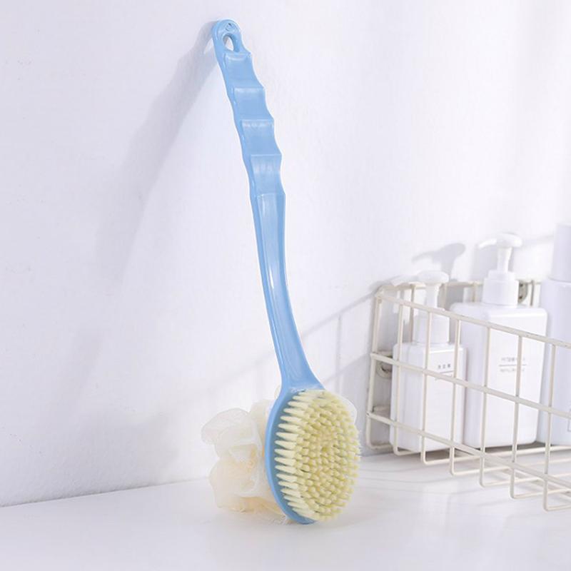 Exfoliating Scrub Mens - Zachte Loofah en borstelharen Exfoliërende rugscrubber