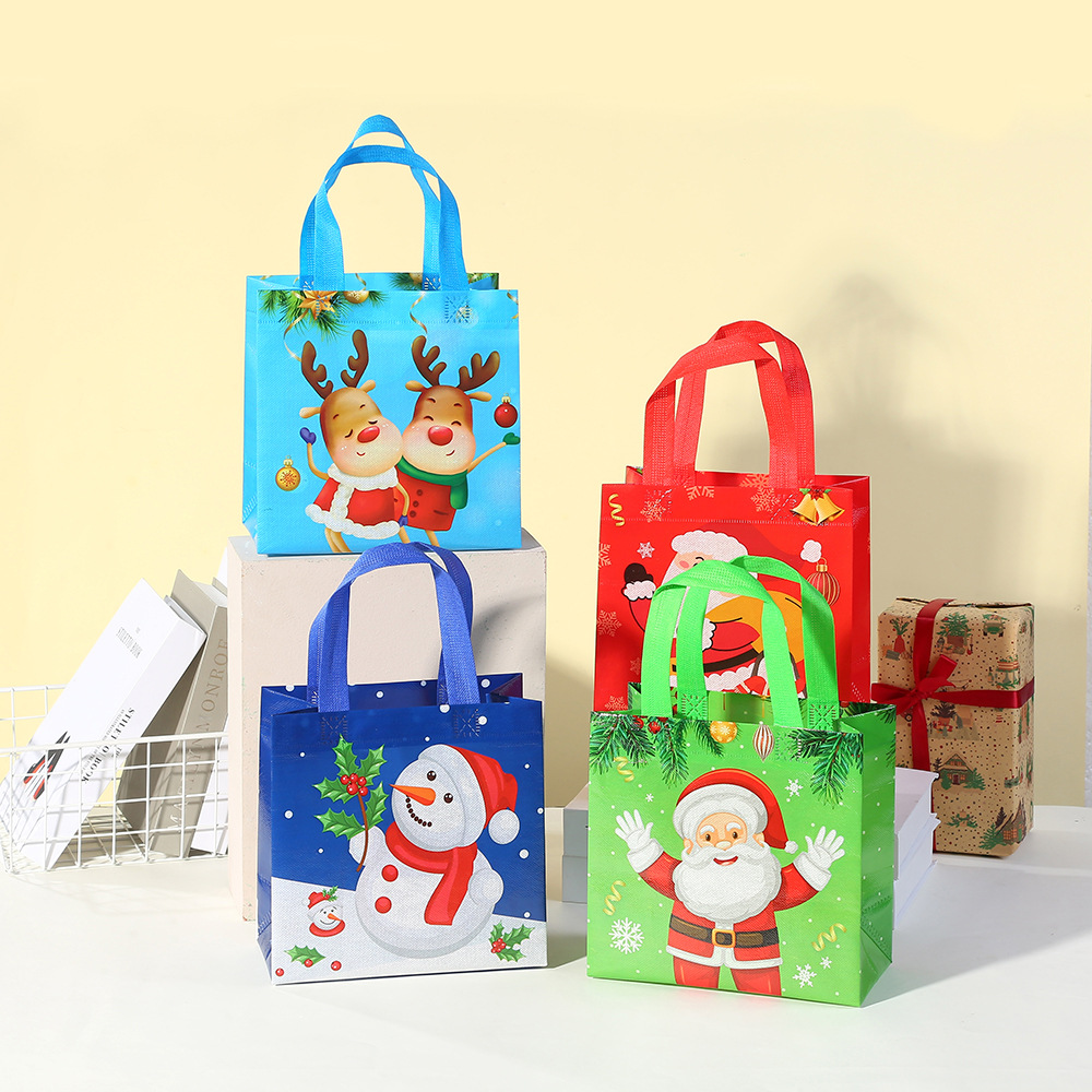 Men'S Grooming Wedding Day - 12-delige non-woven kerstfeest gunst geschenkverpakking draagtas