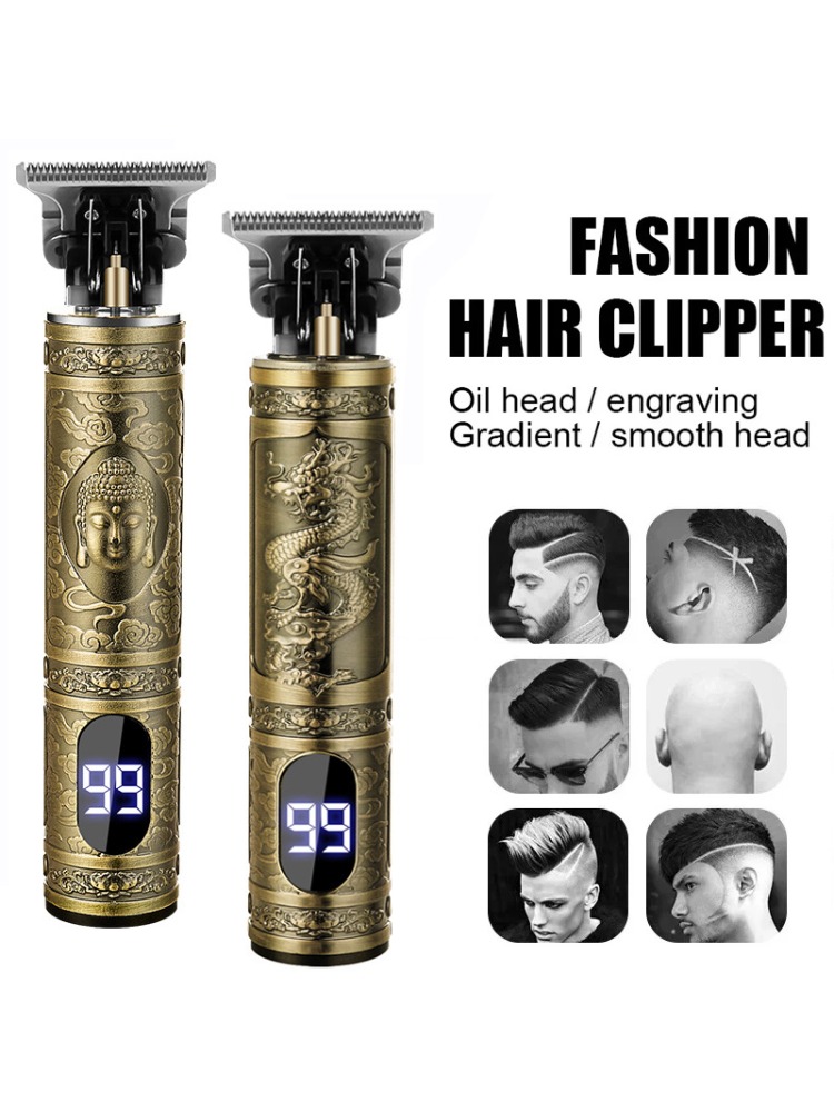 Beard Trimmer Cordless - T9 Wasbare haartrimmer Mannen Draadloze elektrische