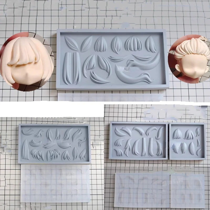 Pomade Hair Clay - Haar Siliconen Mal 3d Gezicht Decoratie