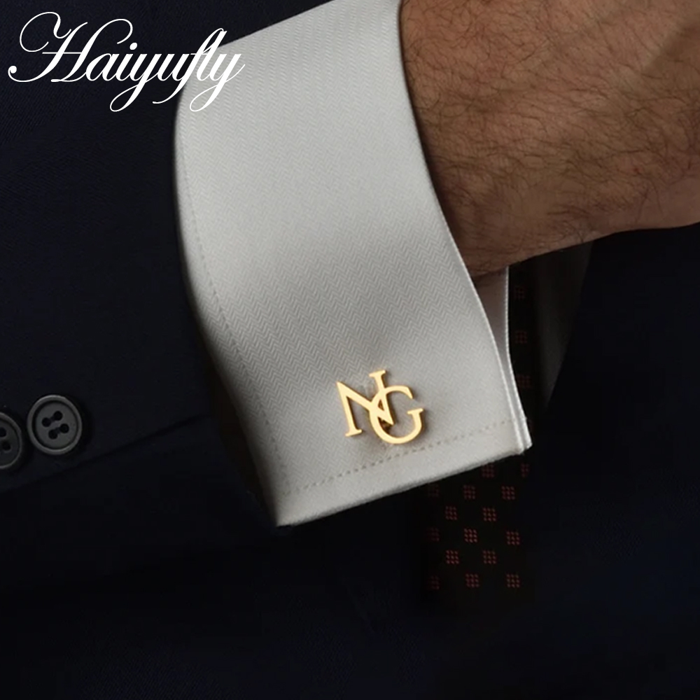 Men'S Grooming & Health Made Simple - Haiyufly Gepersonaliseerde Aangepaste Naam Manchetknopen voor
