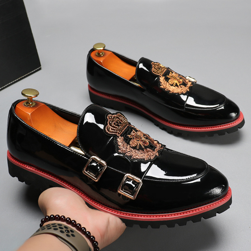 Men'S Grooming Oxford - Nieuwe luxe mode heren puntige suède