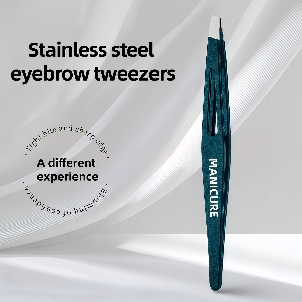 Men'S Grooming & Health Made Simple - 1 stuk snorrenhaarverwijderingspincet met schuine punt,
