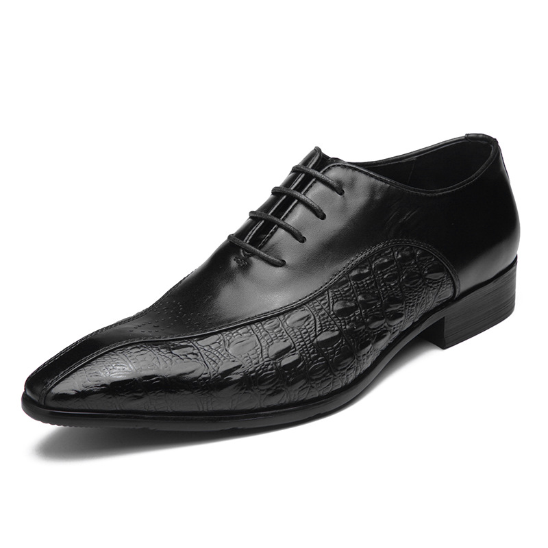 Men'S Grooming Oxford - Heren formele brogue schoenen Britse stijl