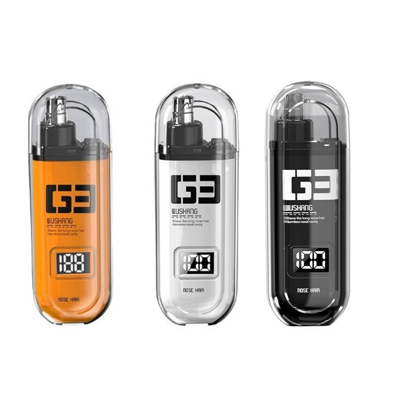Men'S Grooming Haircut - Nieuwe neushaartrimmer, draagbaar digitaal display, oplaadbaar
