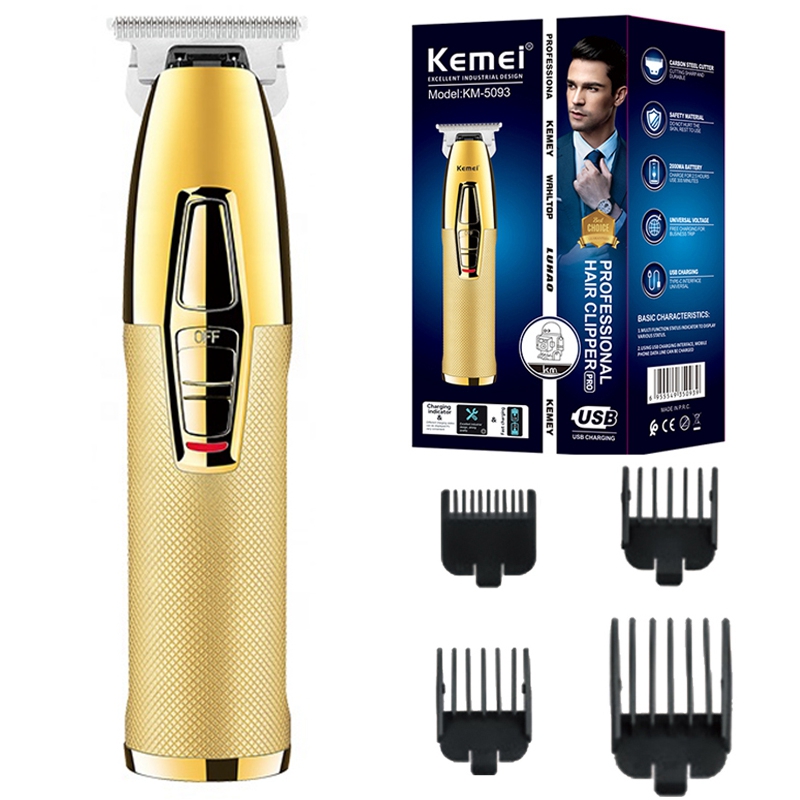 Men'S Grooming Haircut - Originele Kemei Metalen Kapper Haartrimmer Voor