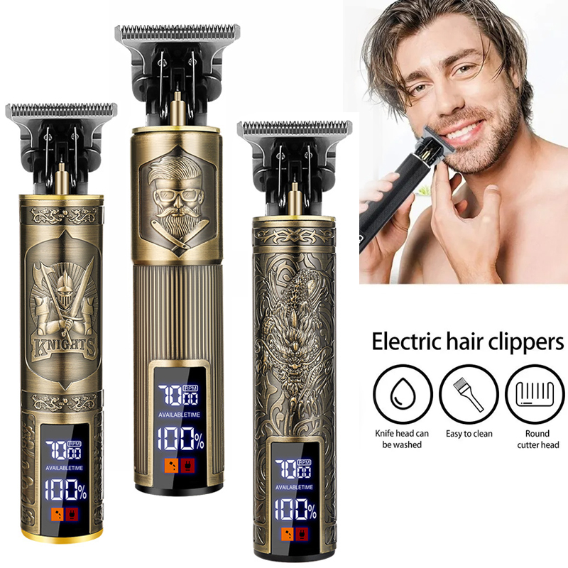 Beard Trimmer Cordless - Draadloze T9 haartrimmer voor mannen USB