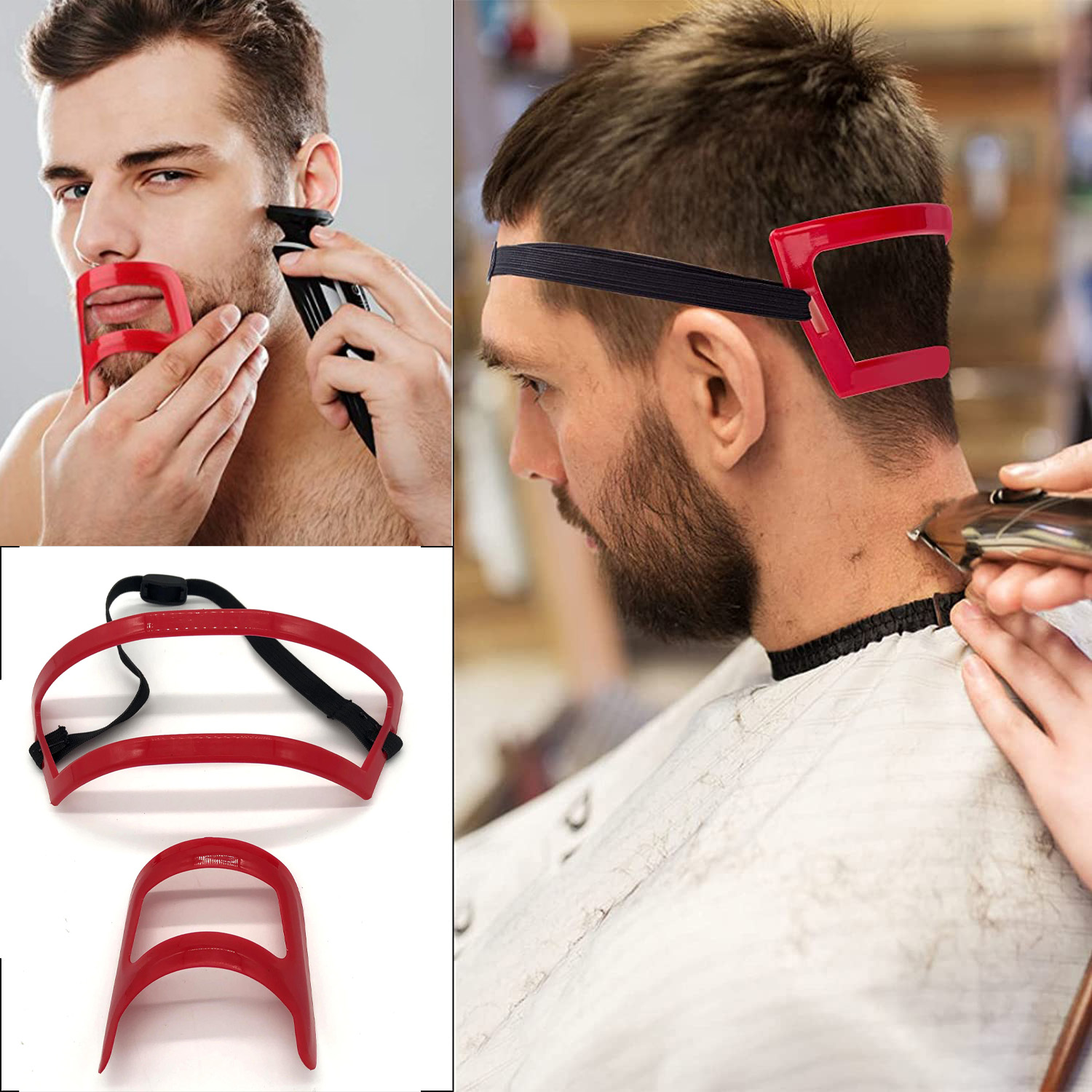 2/4 Stuks Mannen Baard Kammen  - Men'S Grooming Haircut recensie en prijs