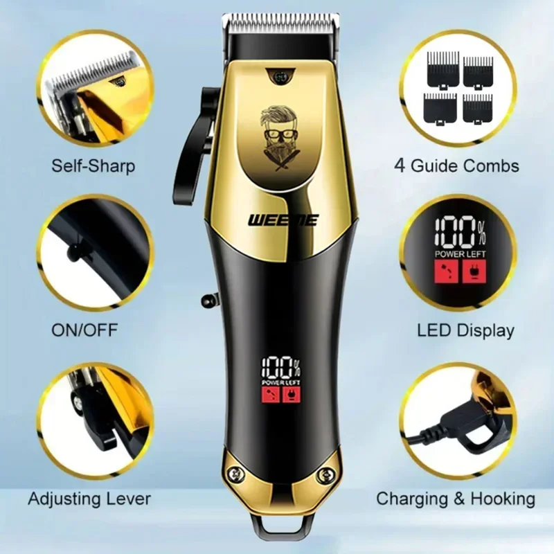 Vintage draadloze haarknipmach - Beard Trimmer Cordless recensie en prijs