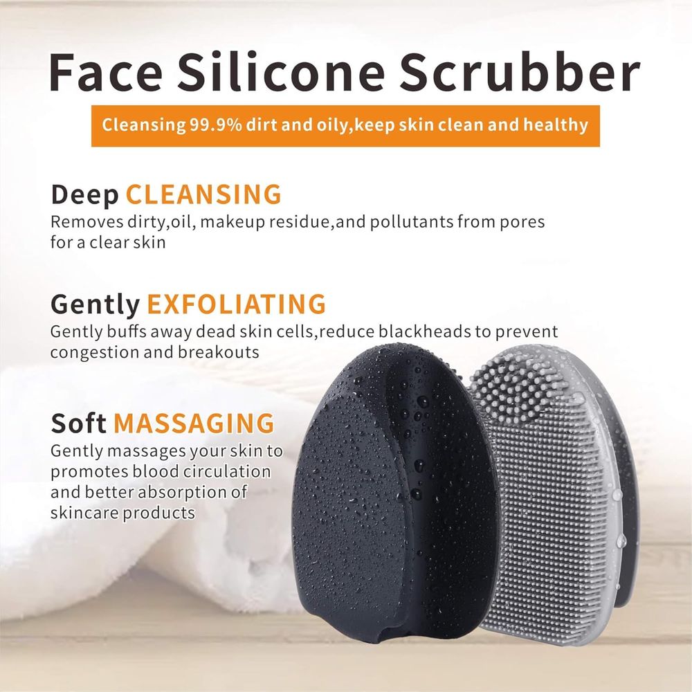 Silicone Ace Scrubber Reinigin - Exfoliating Scrub Mens recensie en prijs