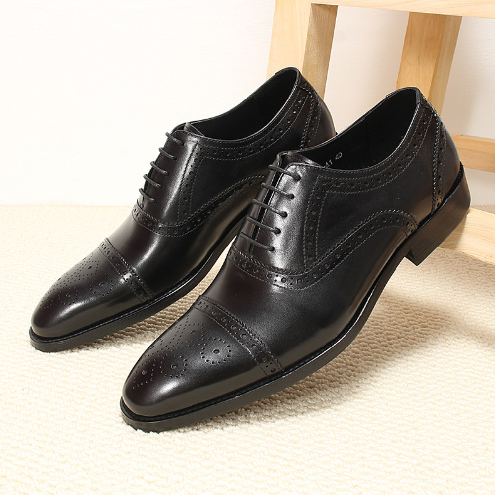 Handgemaakte volle lederen bro - Men'S Grooming Oxford recensie en prijs