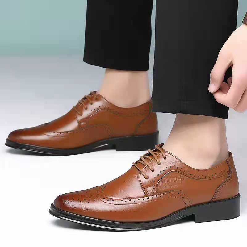 Nieuwe zomer heren brogue oxfo - Men'S Grooming Oxford recensie en prijs
