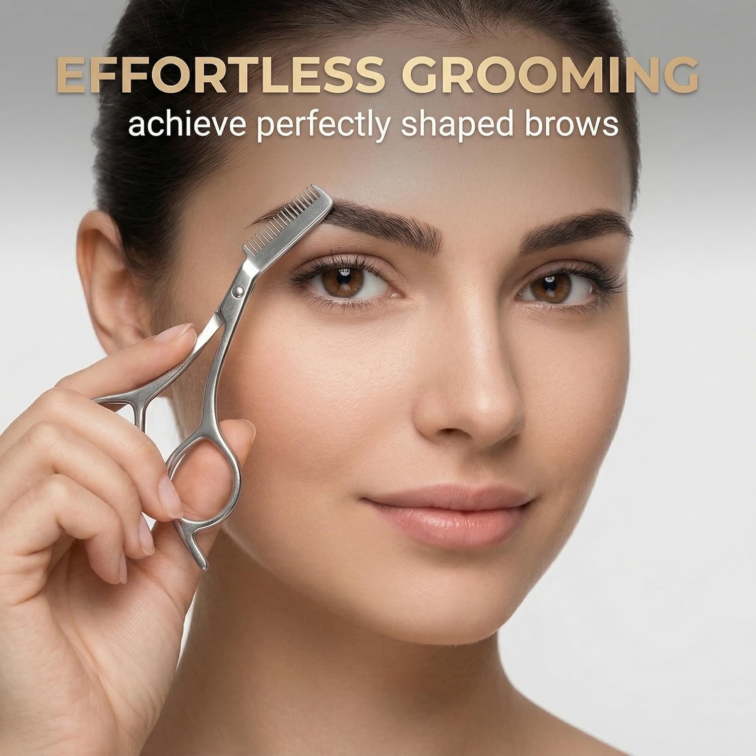 Roestvrijstalen wenkbrauwschaa - Men'S Grooming Mirror recensie en prijs