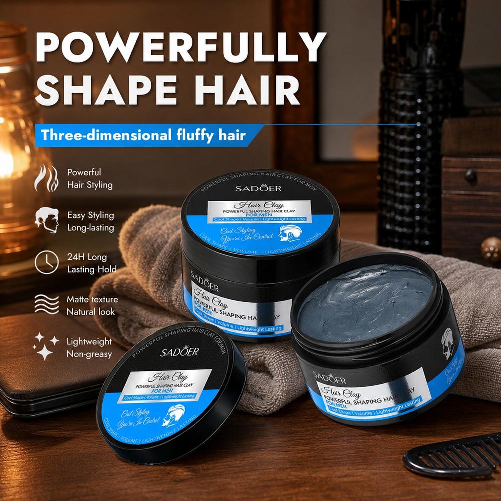 Matte haarstyling klei, sterke - Men'S Grooming Haircut recensie en prijs