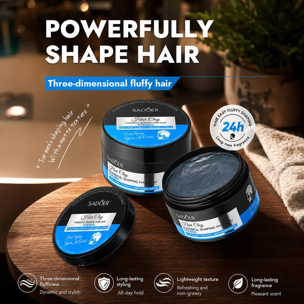 Matte haarstyling klei, sterke - Men'S Grooming Haircut recensie en prijs