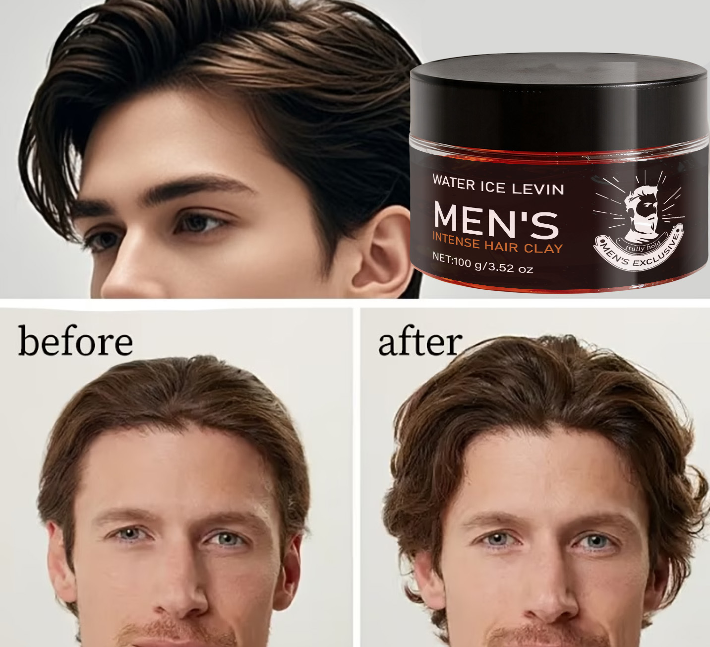 Haarklei voor mannen met stevi - Pomade Hair Clay recensie en prijs