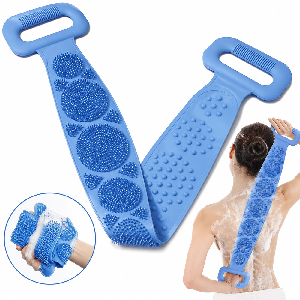 23 inch siliconen rugscrubber  - Exfoliating Scrub Mens recensie en prijs
