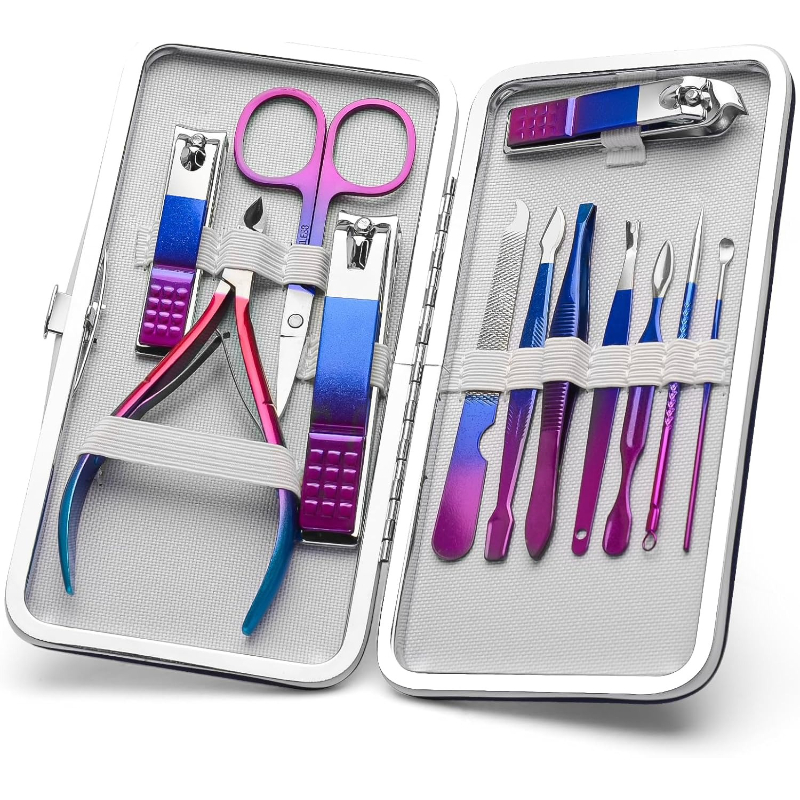 Manicureset Nagelknippers Pedi - Mens Grooming Kit Gift Set recensie en prijs
