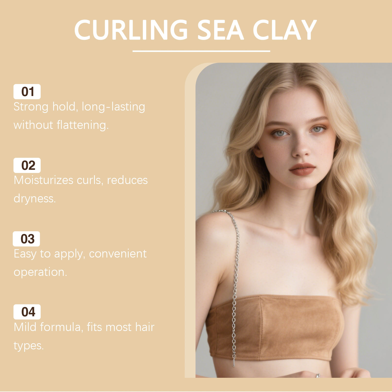 Krulhaarstylingklei - Flexibel - Pomade Hair Clay recensie en prijs