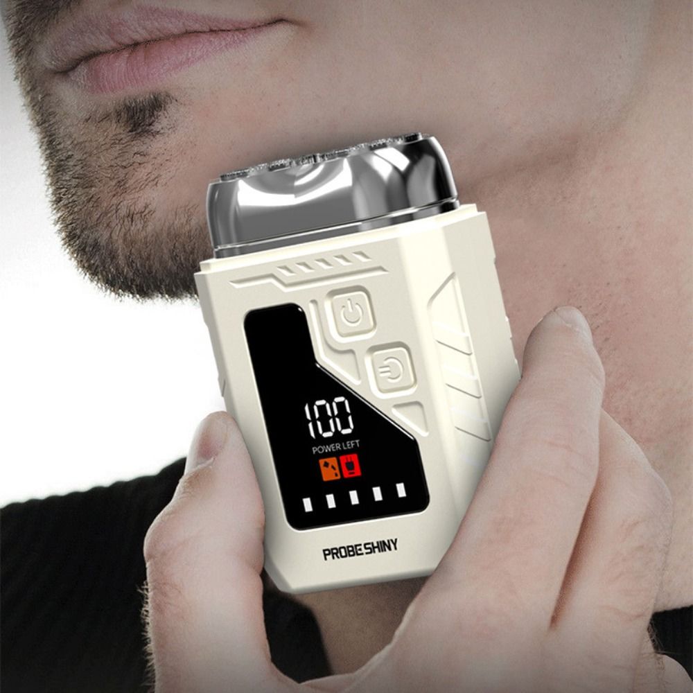 2-in-1 Mini Elektrische Scheer - Men'S Grooming Mirror recensie en prijs