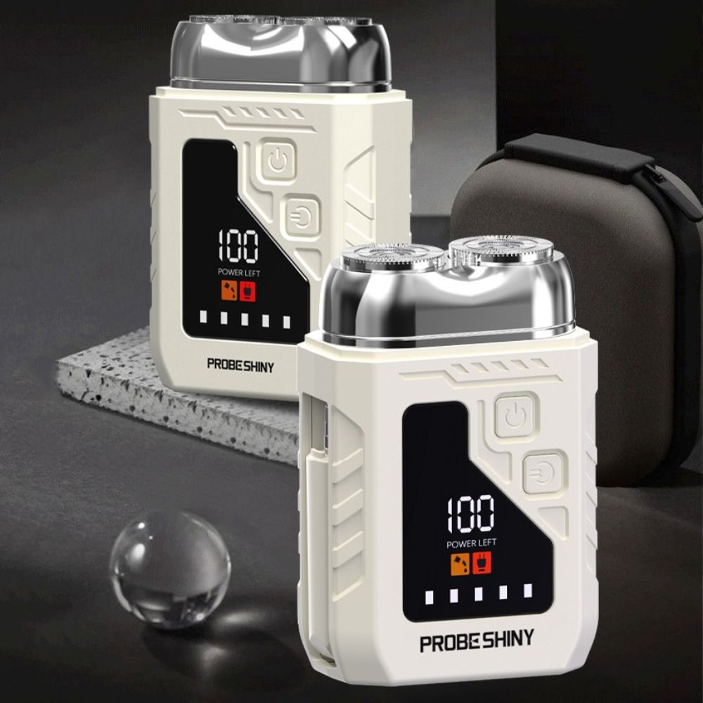 2-in-1 Mini Elektrische Scheer - Men'S Grooming Mirror recensie en prijs