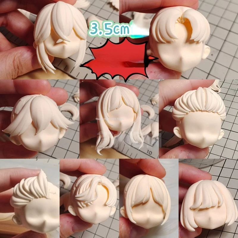 Haar Siliconen Mal 3d Gezicht  - Pomade Hair Clay recensie en prijs