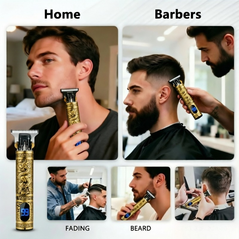 Draagbare mini-haarkapper voor - Beard Trimmer Cordless recensie en prijs