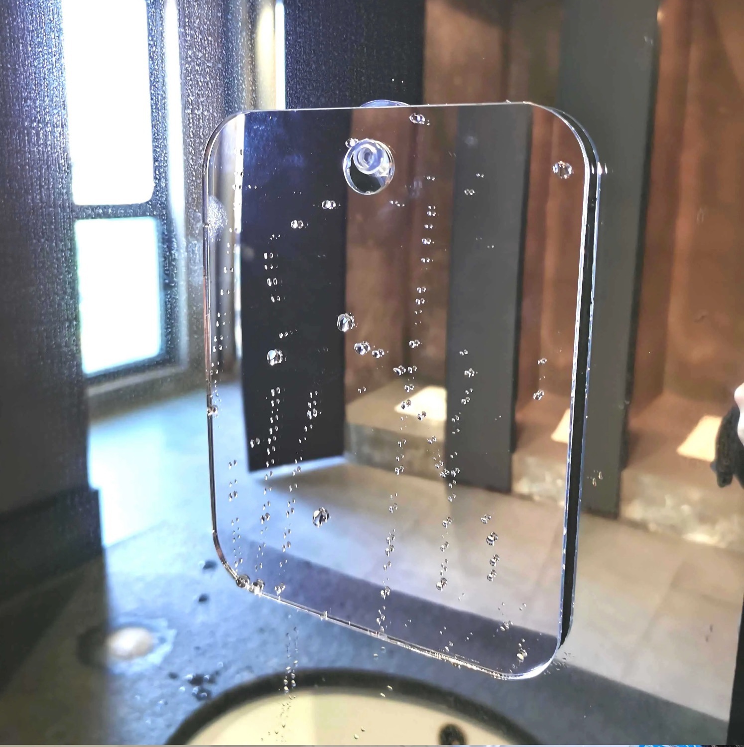 HTMCK Acryl Douchespiegel met  - Men'S Grooming Mirror recensie en prijs