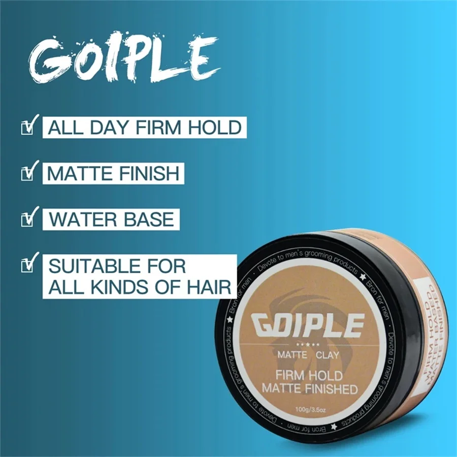 GOIPLE De hele dag sterke grip - Pomade Hair Clay recensie en prijs