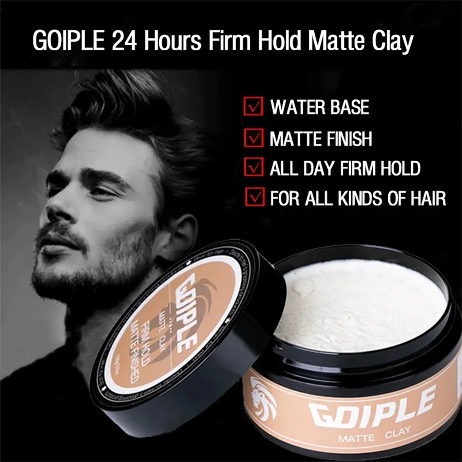 GOIPLE De hele dag sterke grip - Pomade Hair Clay recensie en prijs