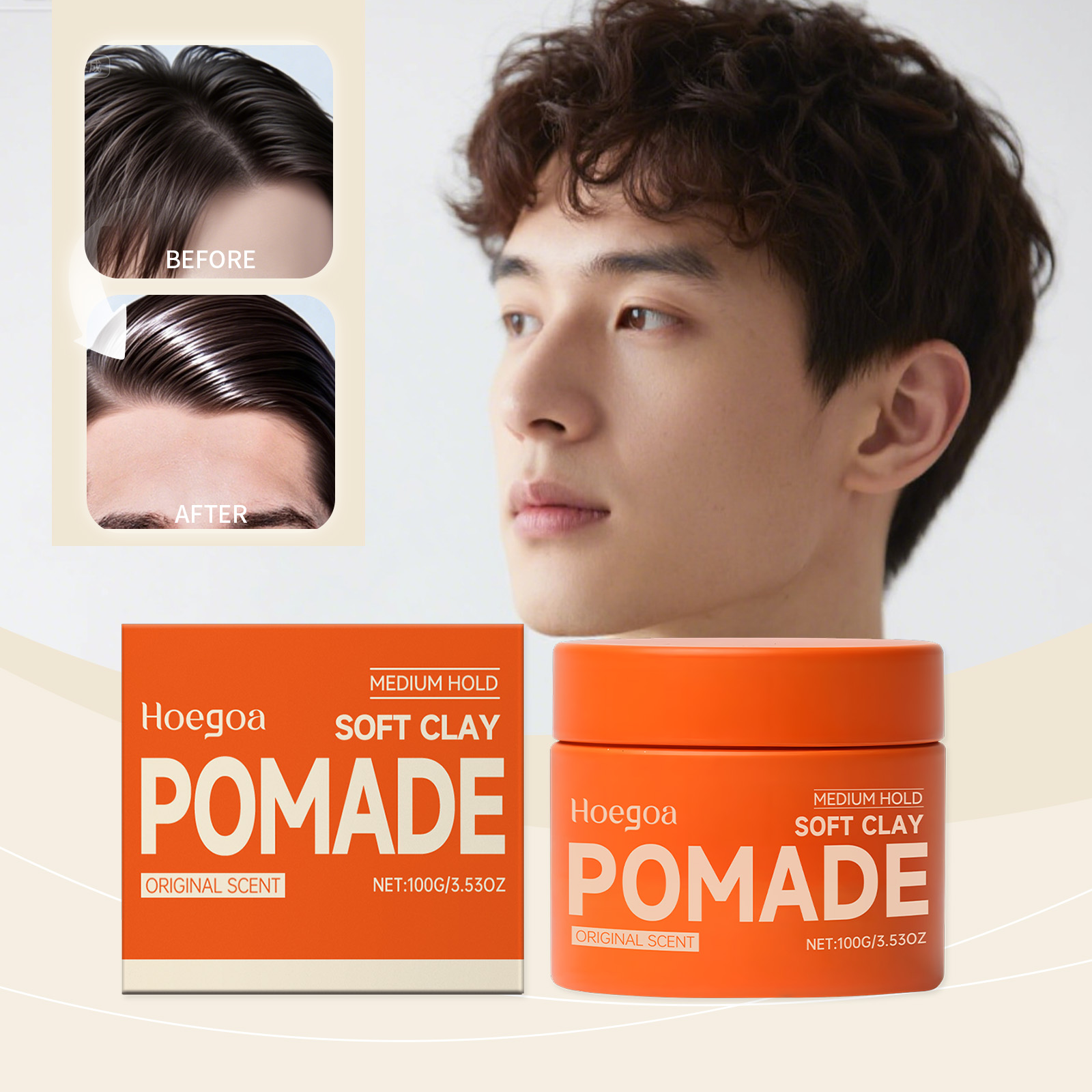 Originele Haarwas Langdurige H - Pomade Hair Clay recensie en prijs