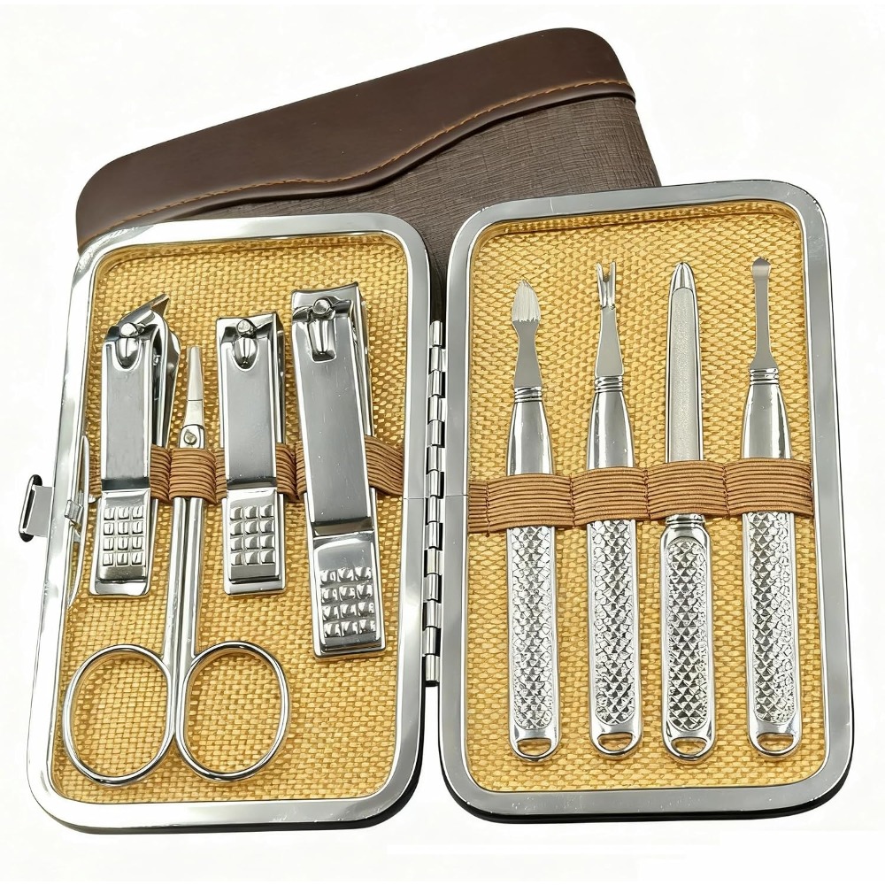 Professionele manicure- en ped - Mens Grooming Kit Gift Set recensie en prijs