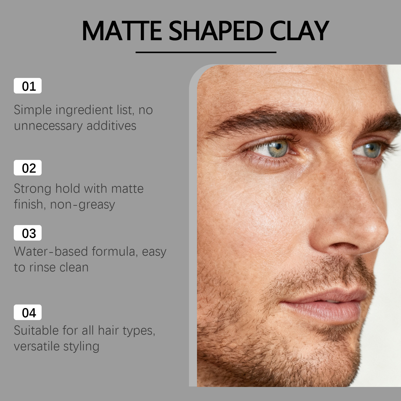 Haarstylingklei voor mannen, m - Pomade Hair Clay recensie en prijs